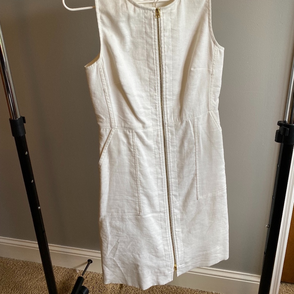 DVF White Dress